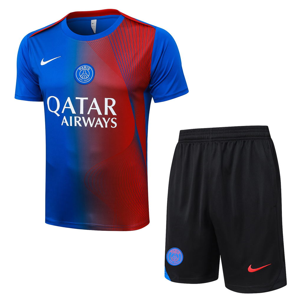 PSGTraining Short sleeve Suit 25/26