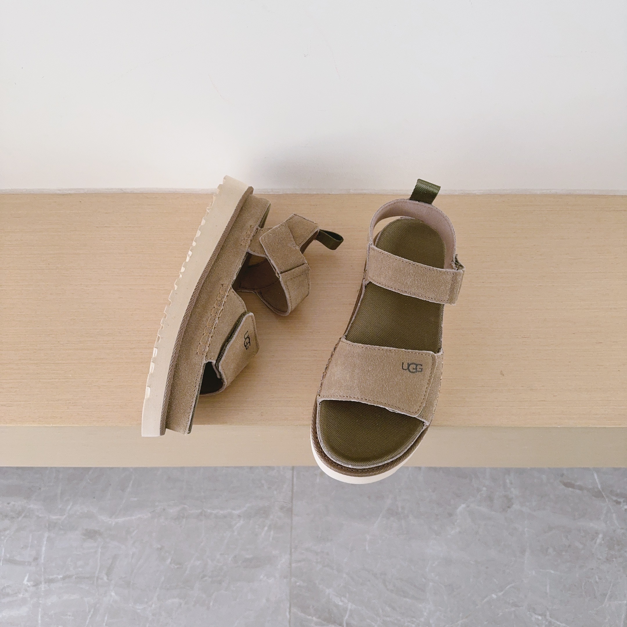 Hook-And-Loop Sandals
