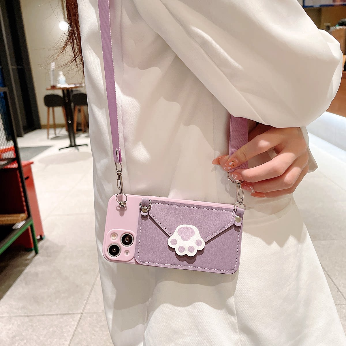 Galaxy S10 Stand & Holder Card Slot - back view