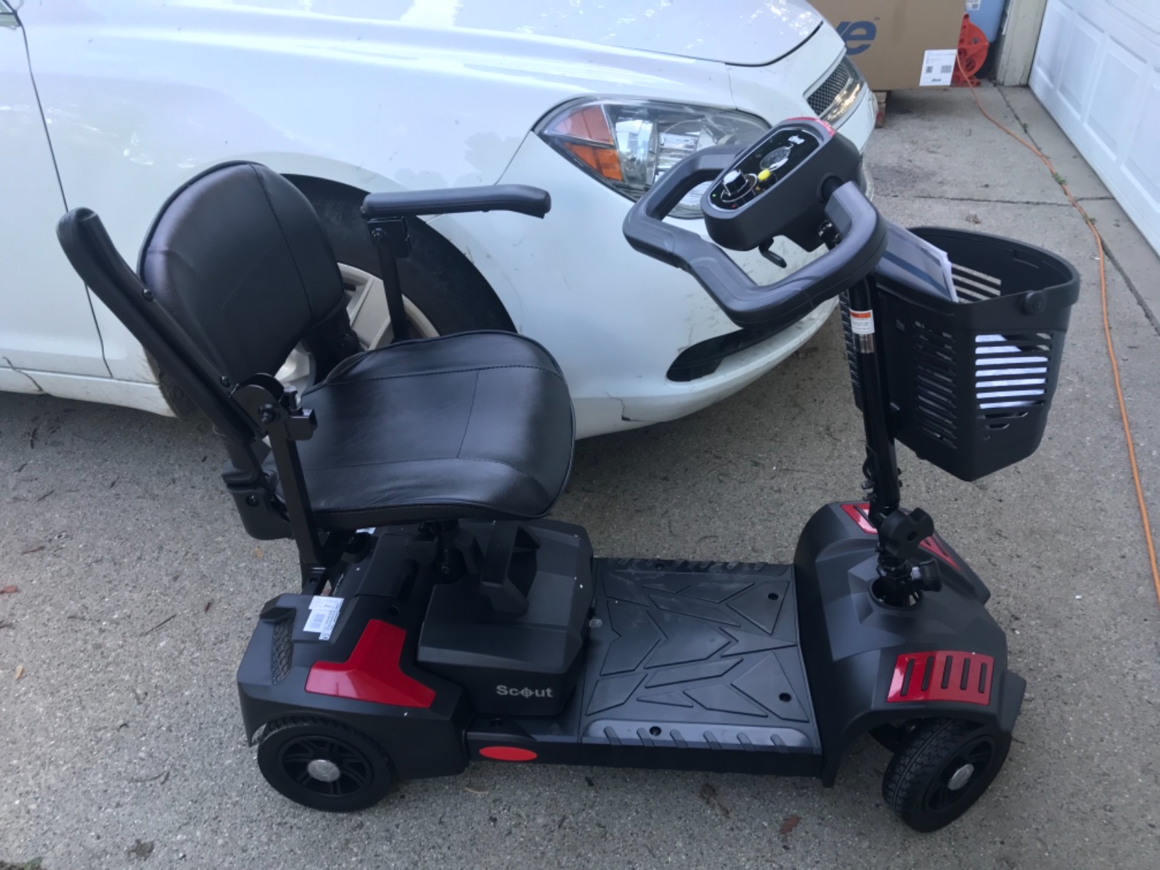 Drive Medical Drive Medical Scout Compact Travel Power Scooter