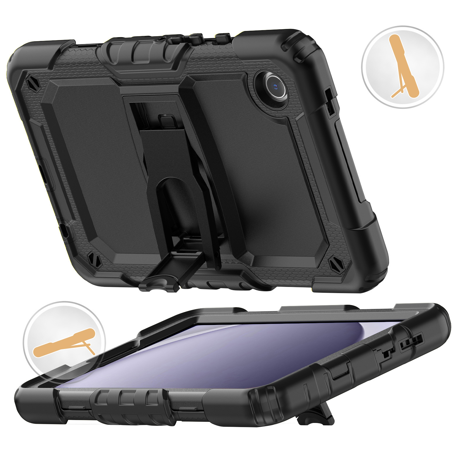 Galaxy A9 Protective Case Silicone - back view