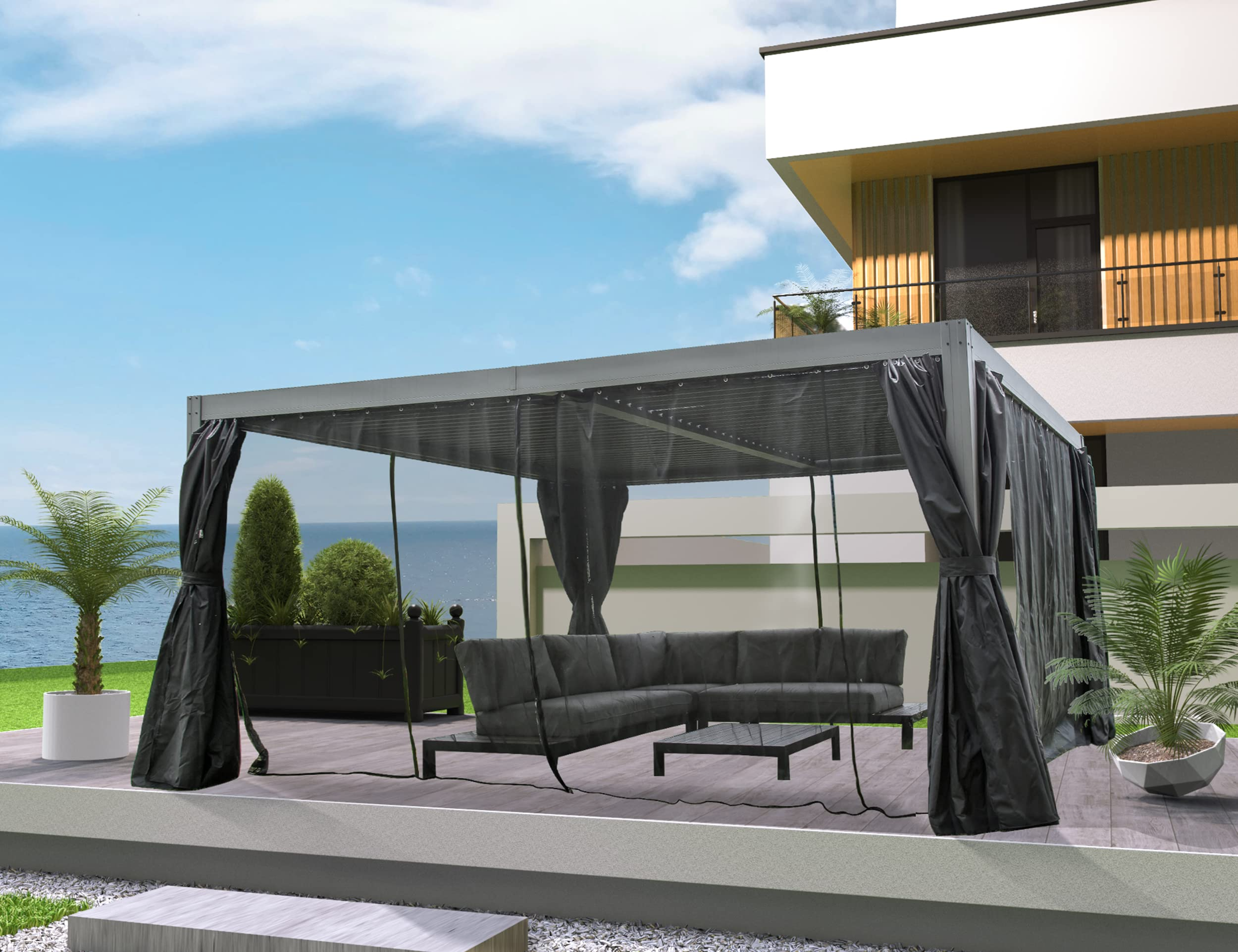 12'x16' with Adjustable Aluminum Roof