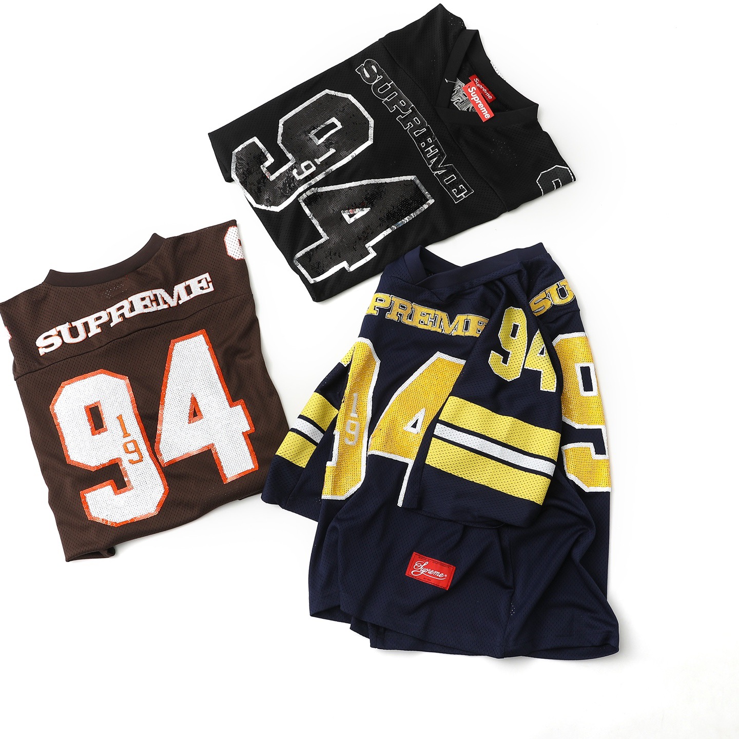 Supreme FW25 WEEK5 Sequin Football Jersey