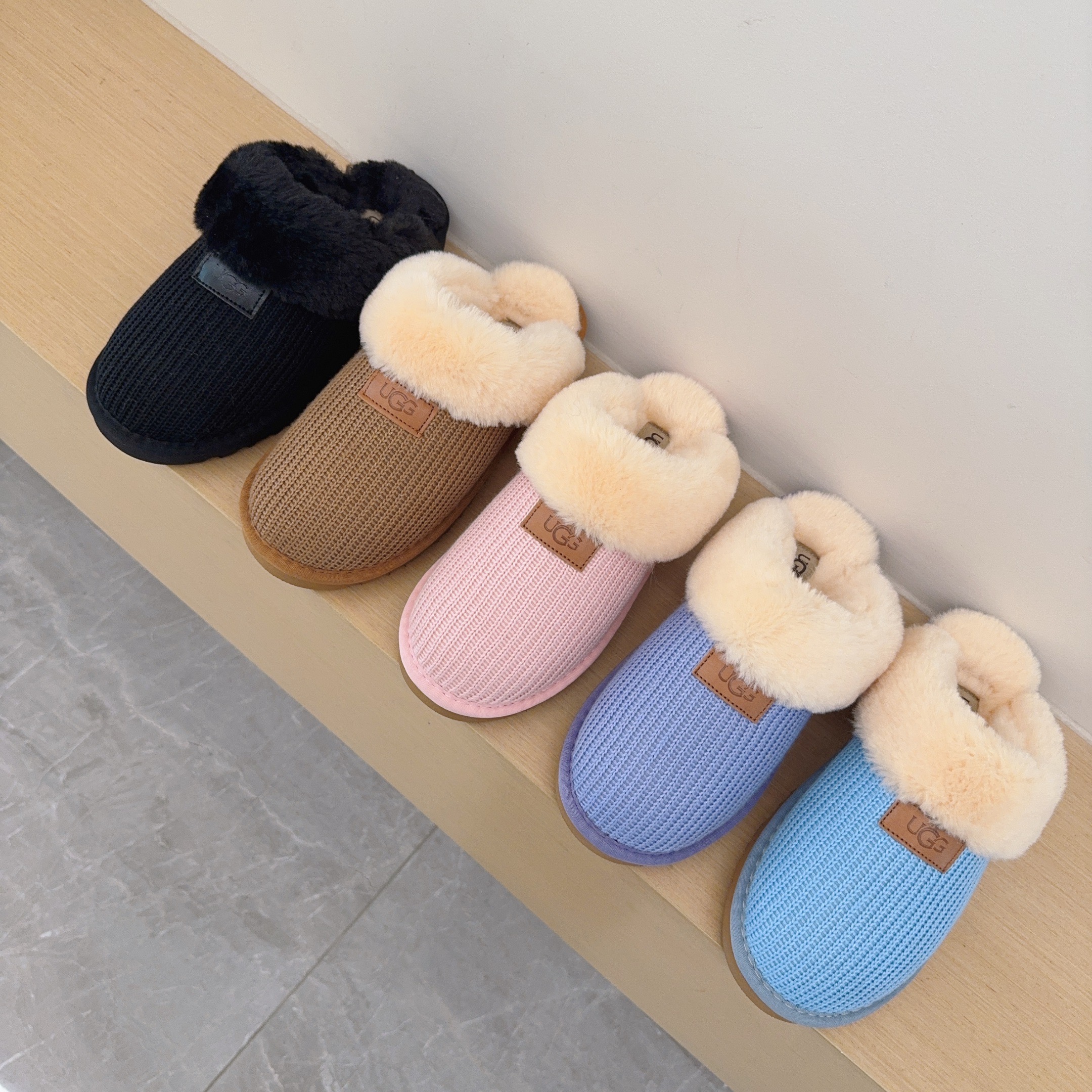 UGG Kids Knit Slippers