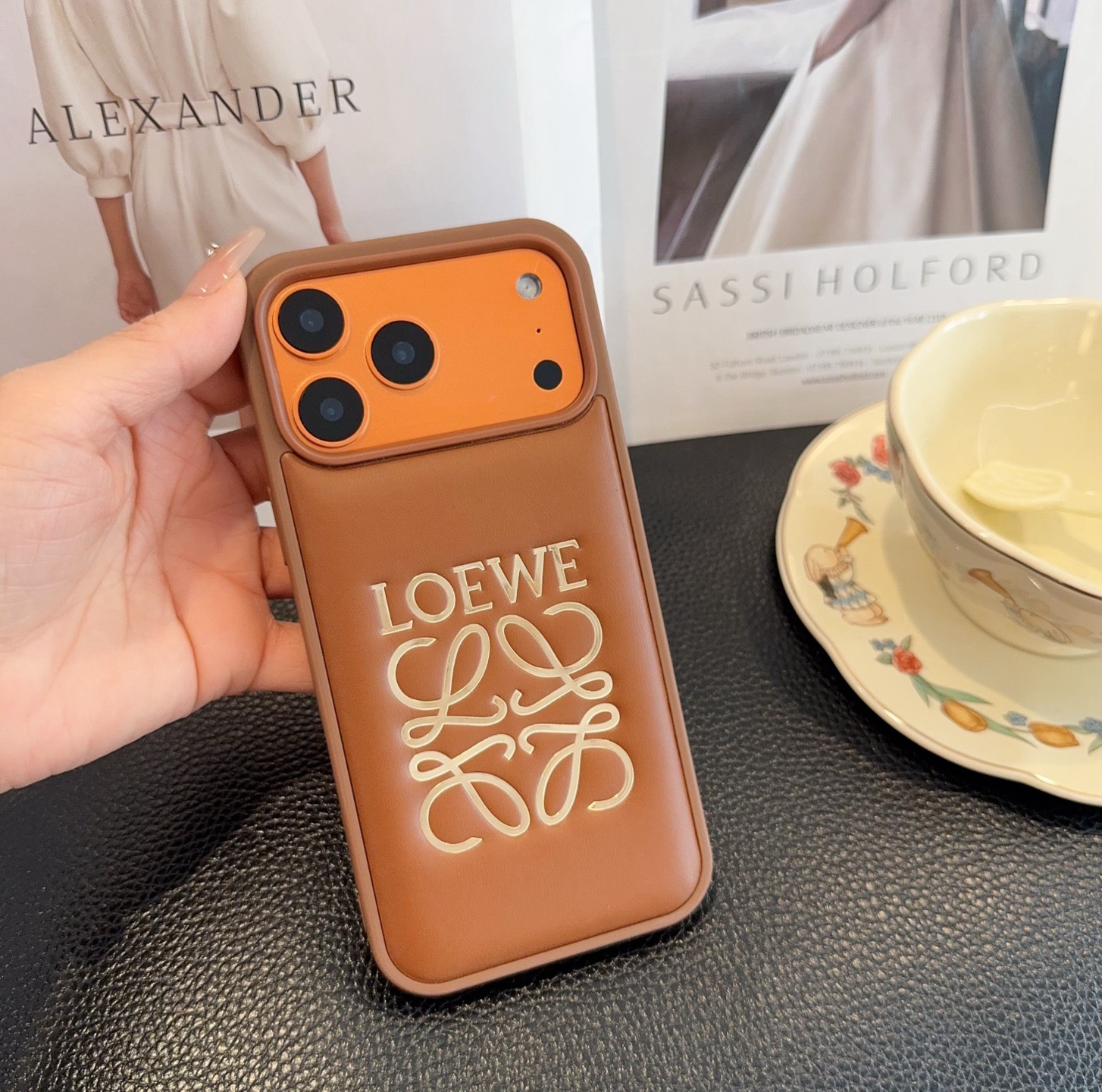 Loewe Hot Stamping Full-Cover Phone Case