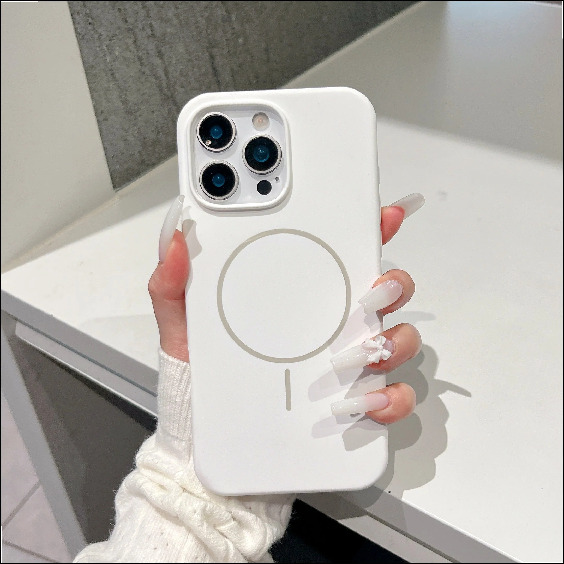 iPhone 17 Pro Max Protective Case Shockproof - back view