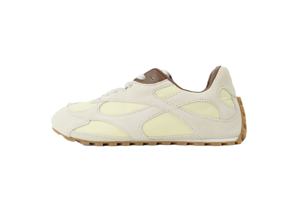Bottega Veneta Orbit Sneaker Beige Coffee 838384 V3MS2 9321