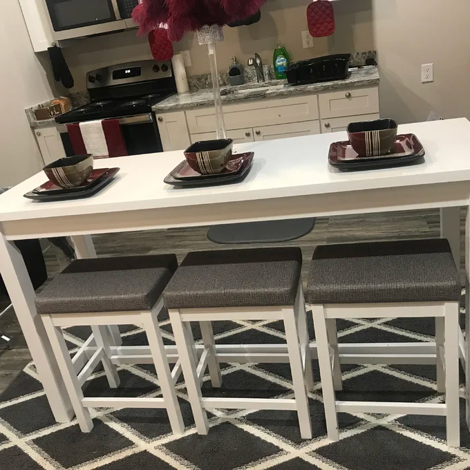 Haga 3 - Person Counter Height Dining Set