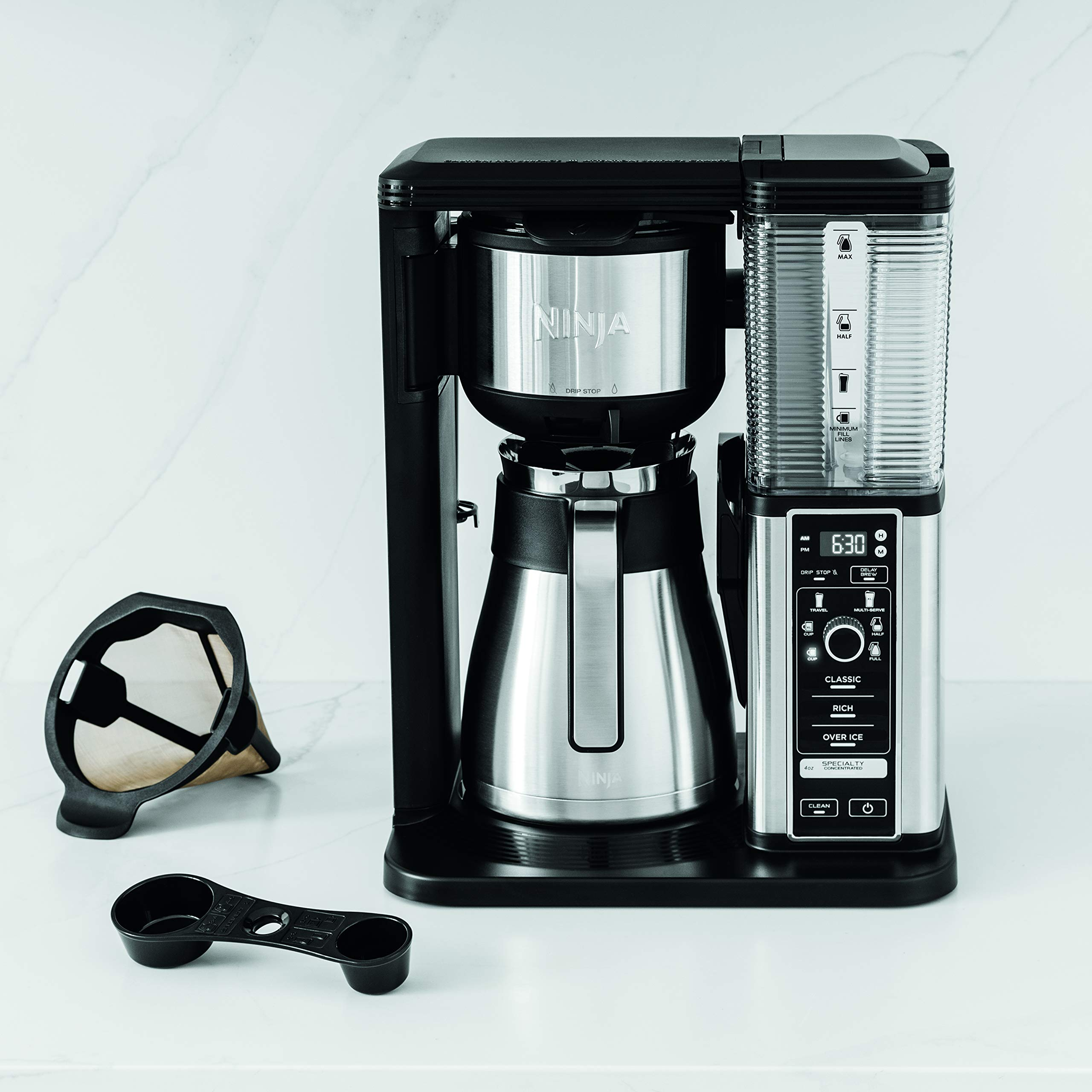 Ninja Specialty Fold-Away Frother (CM407) Coffee Maker