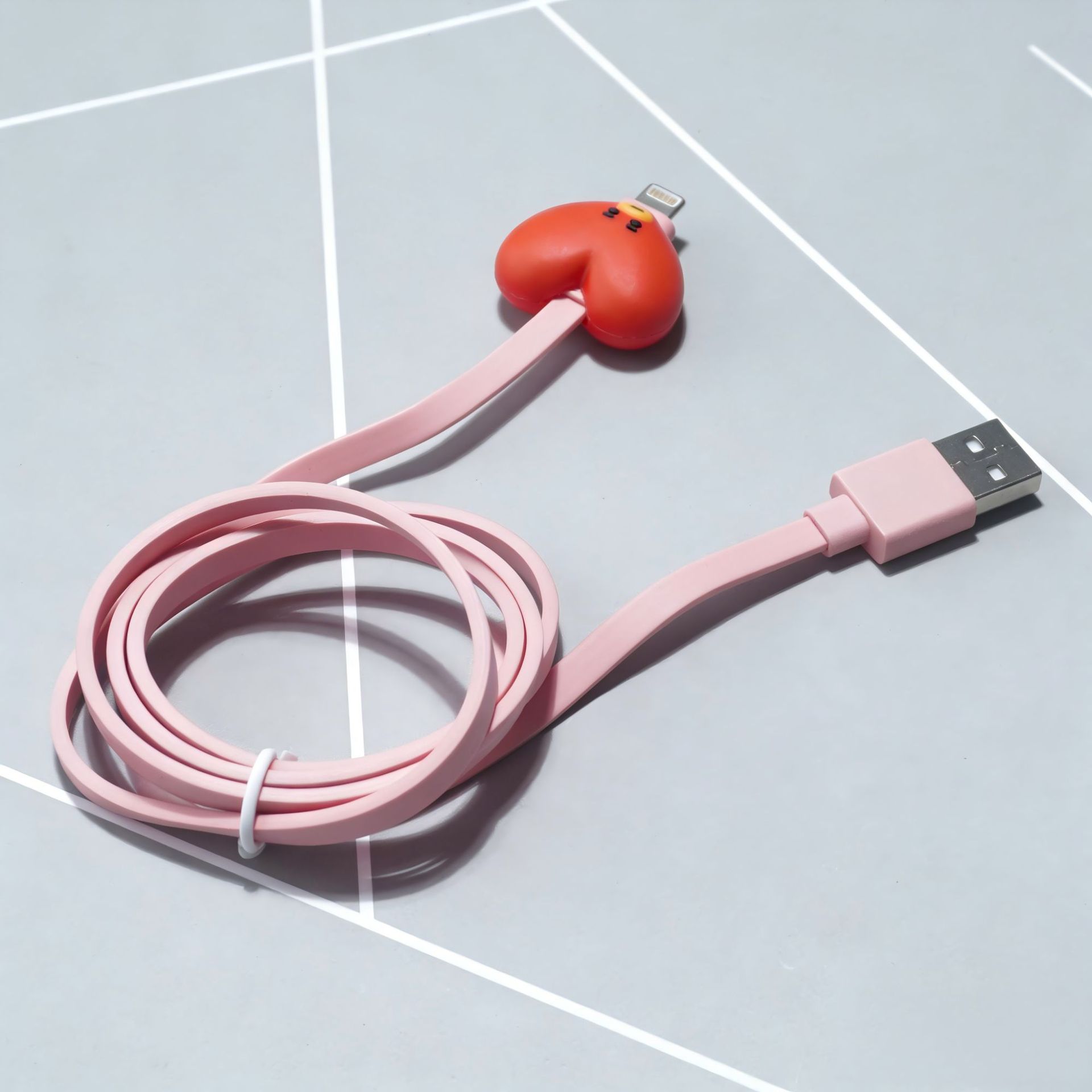 Charging Cable Charging Accessory Cartoon - back view