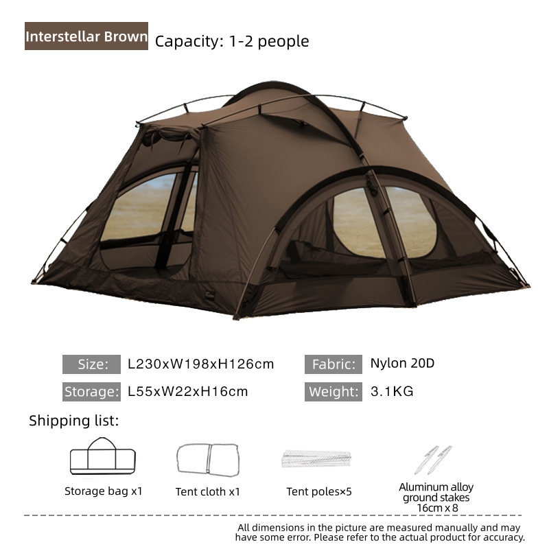 BLACK DRAGON Interstellar Lightweight Camping Tent
