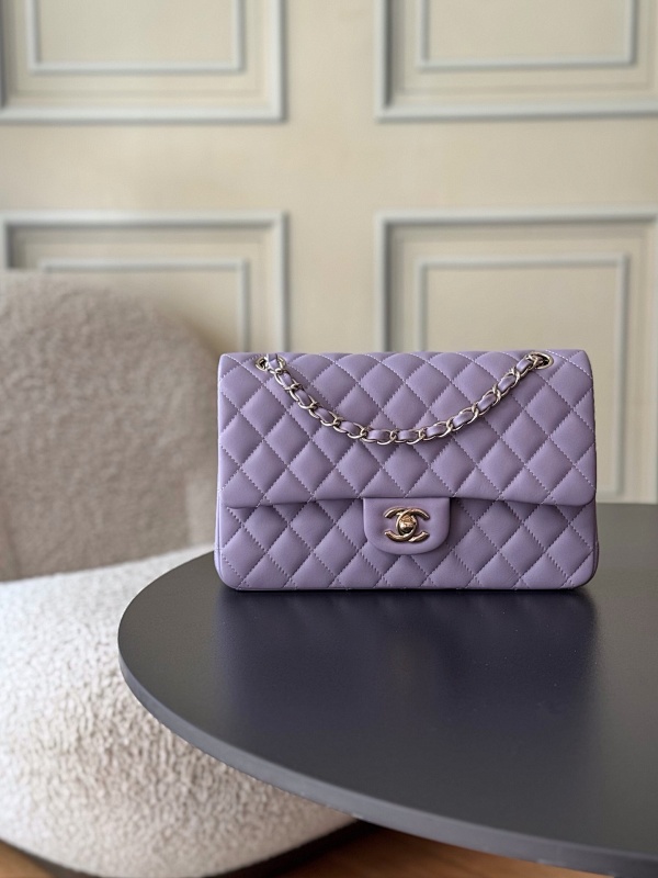 Chanel Classic Flap Bag Lavender