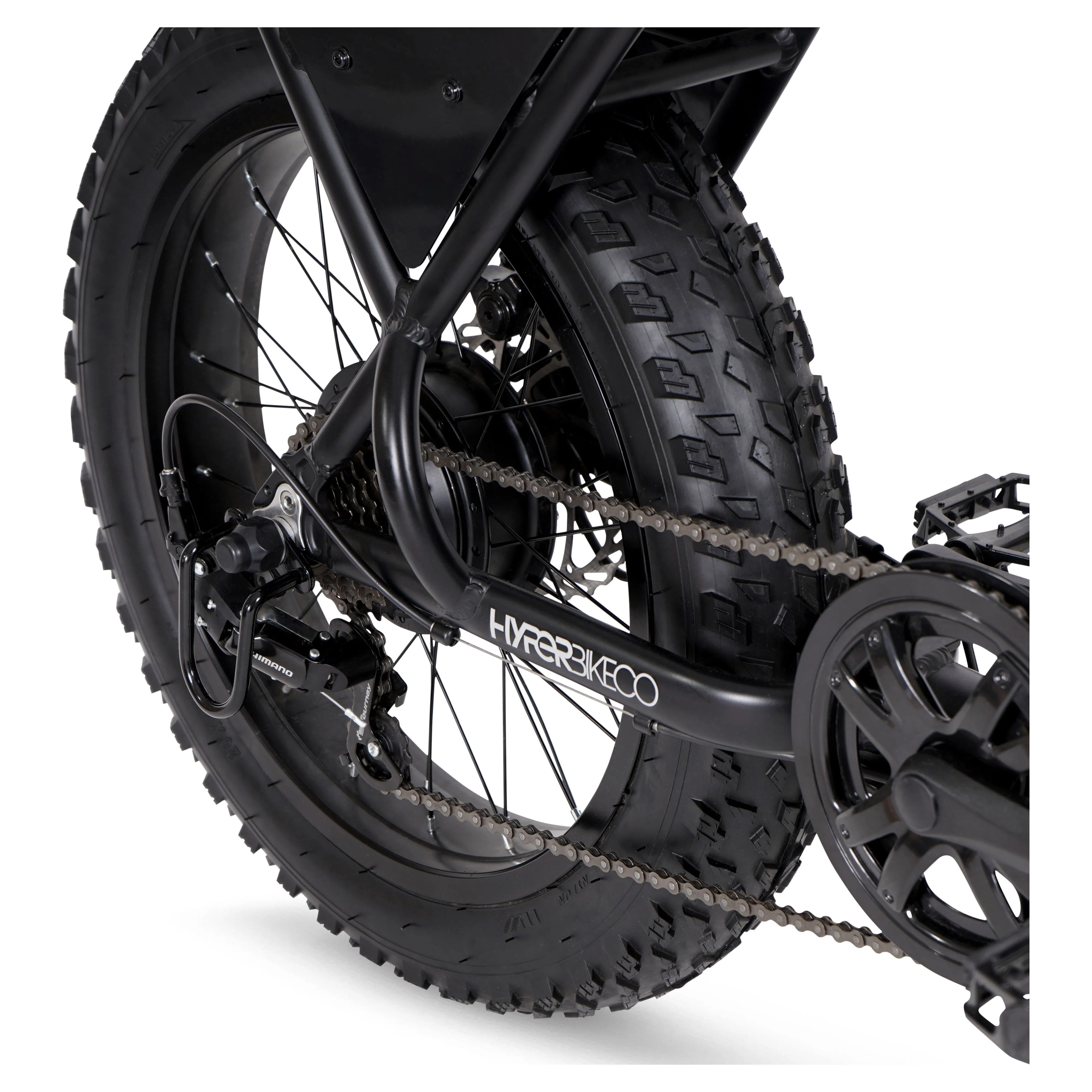 Hyper Ultra 40 20in Electric Bike, 250W, Matte Black