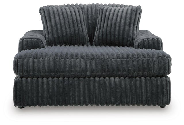Midnight-Madness Oversized Chaise