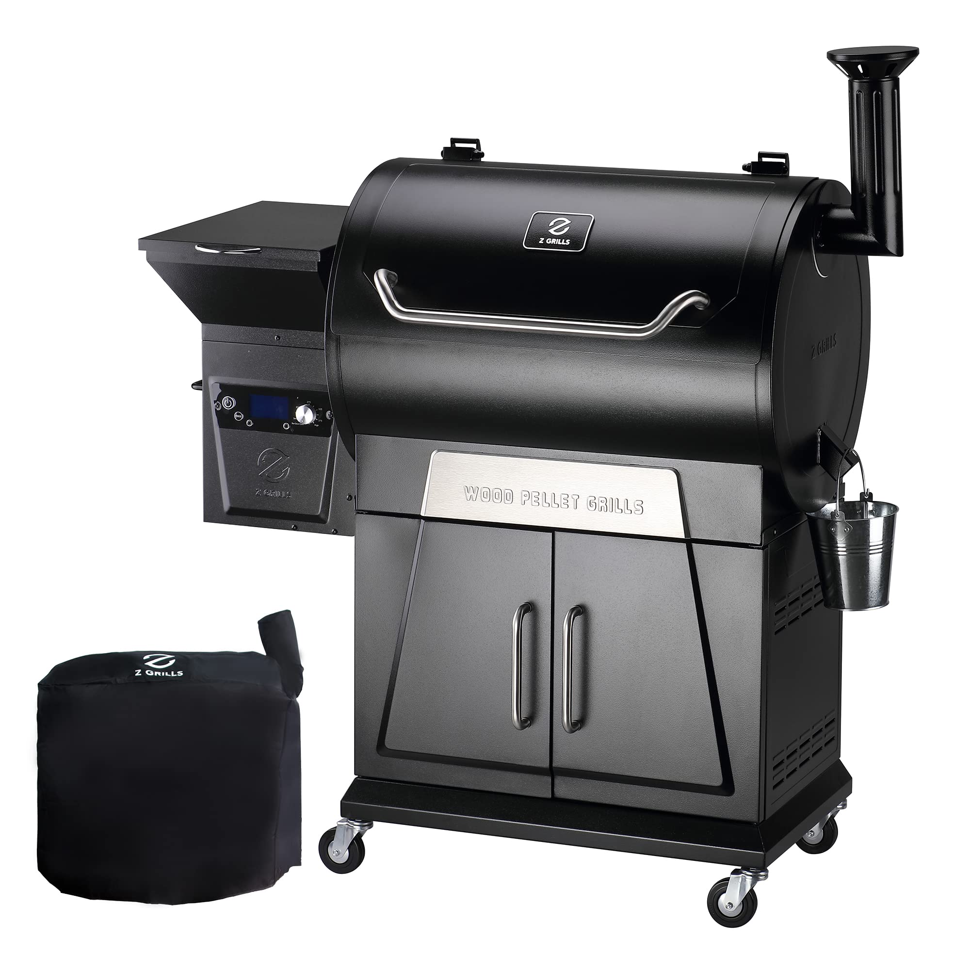 Wood Pellet Grill Smoker with Digital Controls