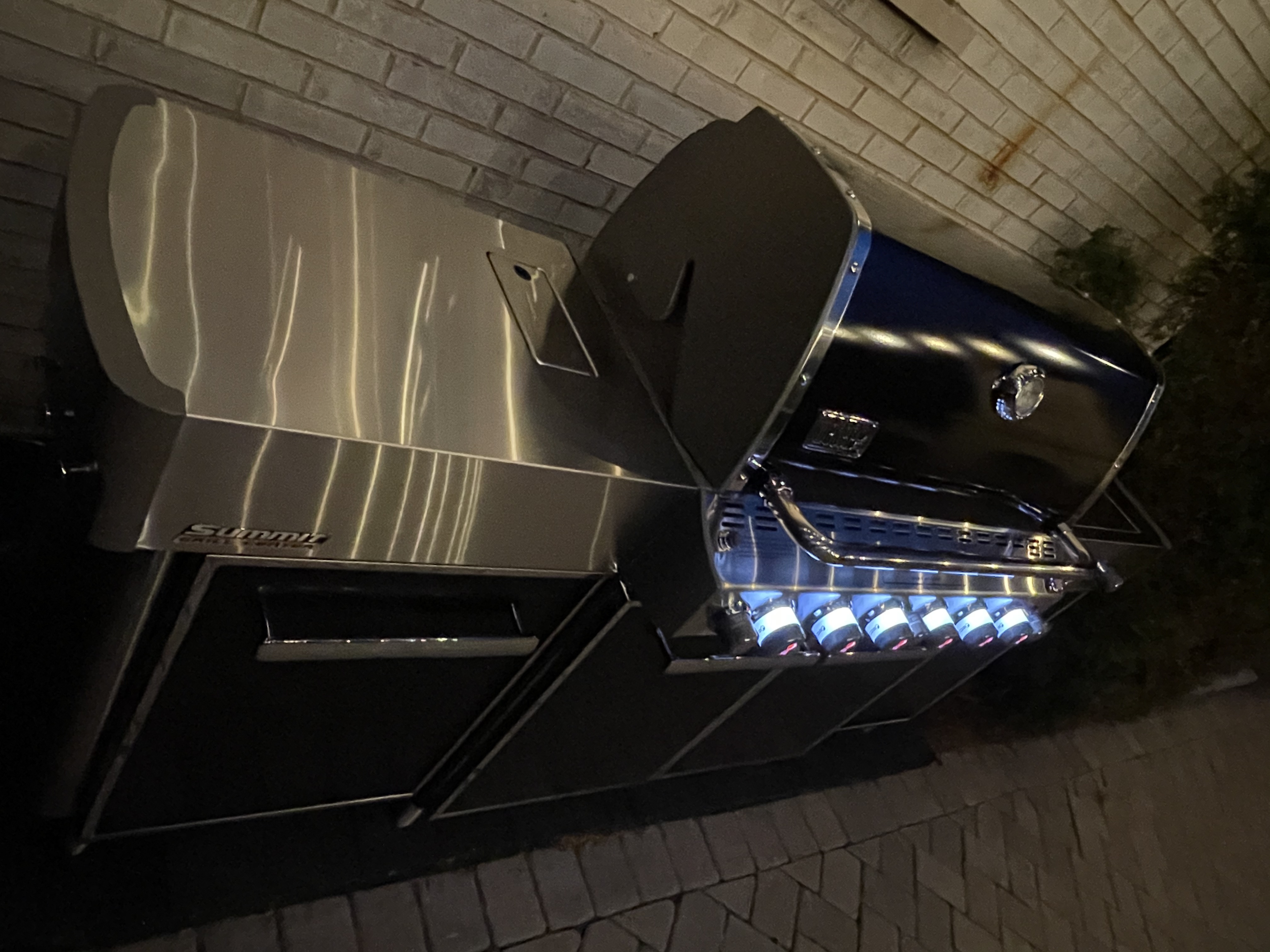 Weber Summit Black Propane Gas Grill Center