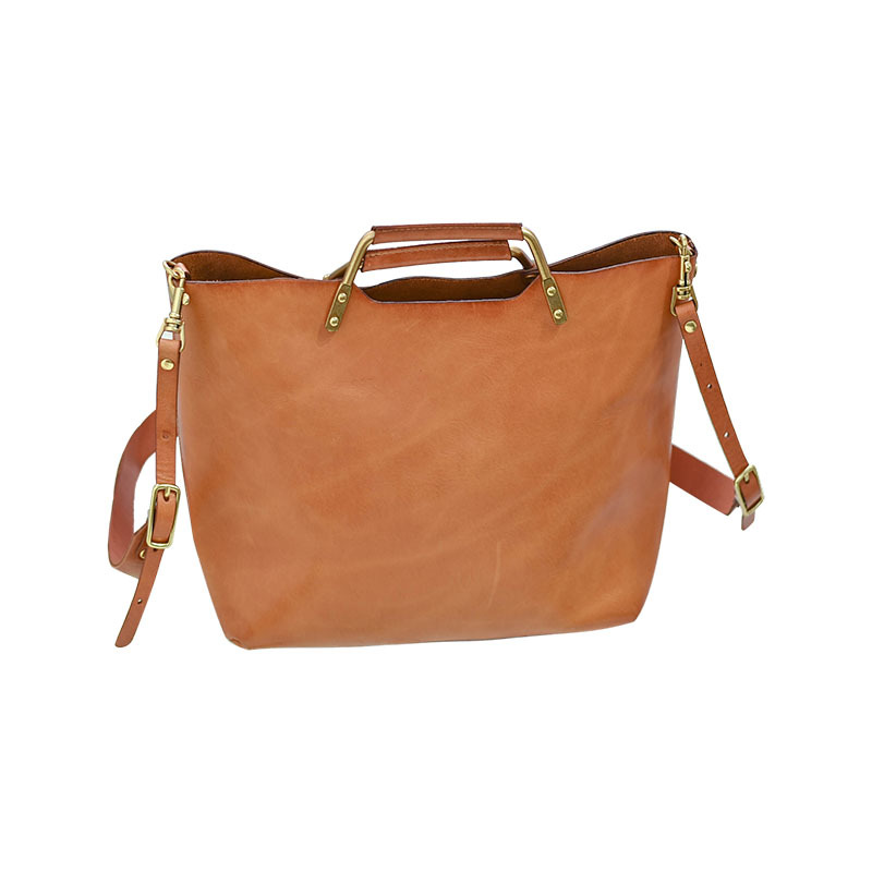Soft-Structured Leather Satchel