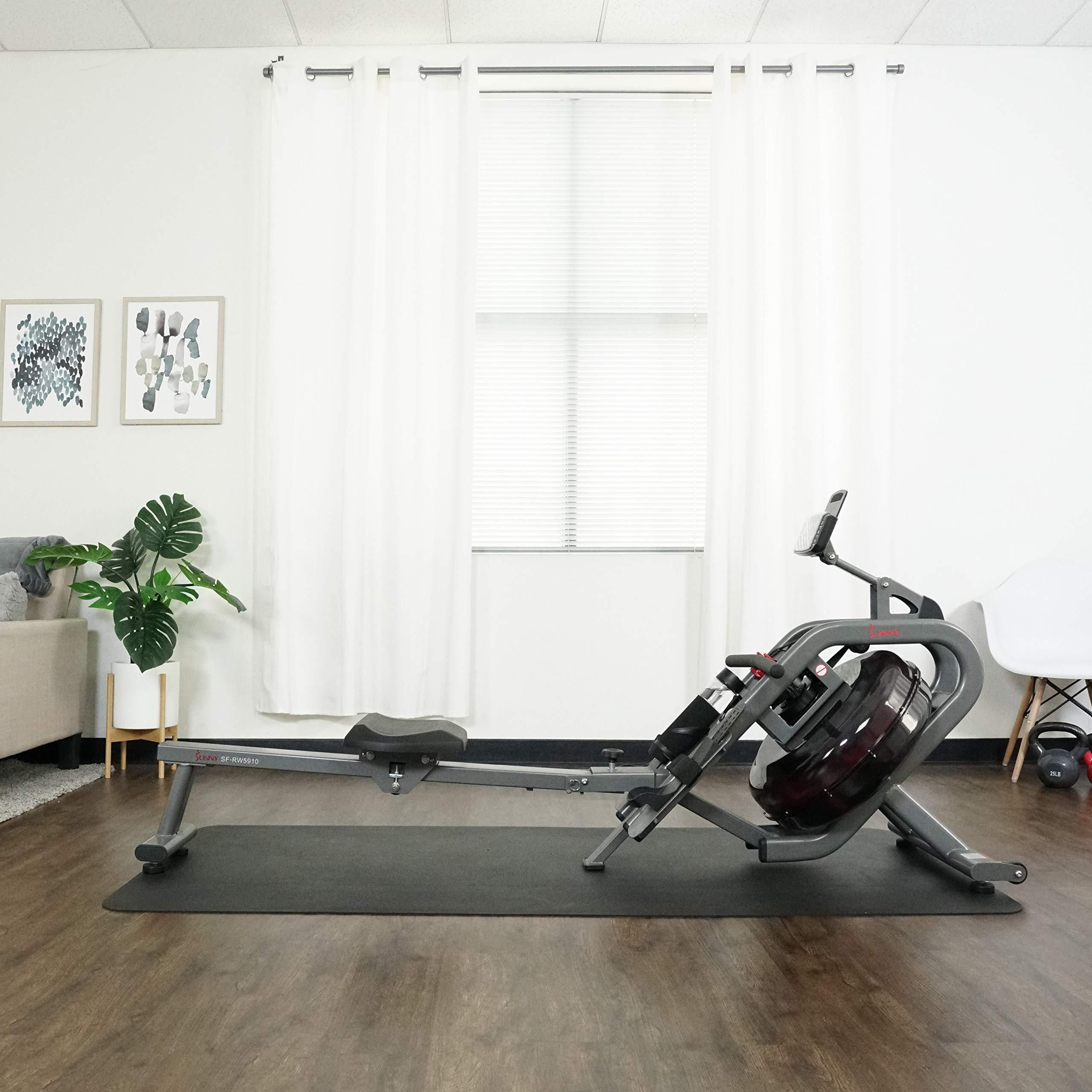 Sunny Health & Fitness Phantom Hydro Water Rowing Machine