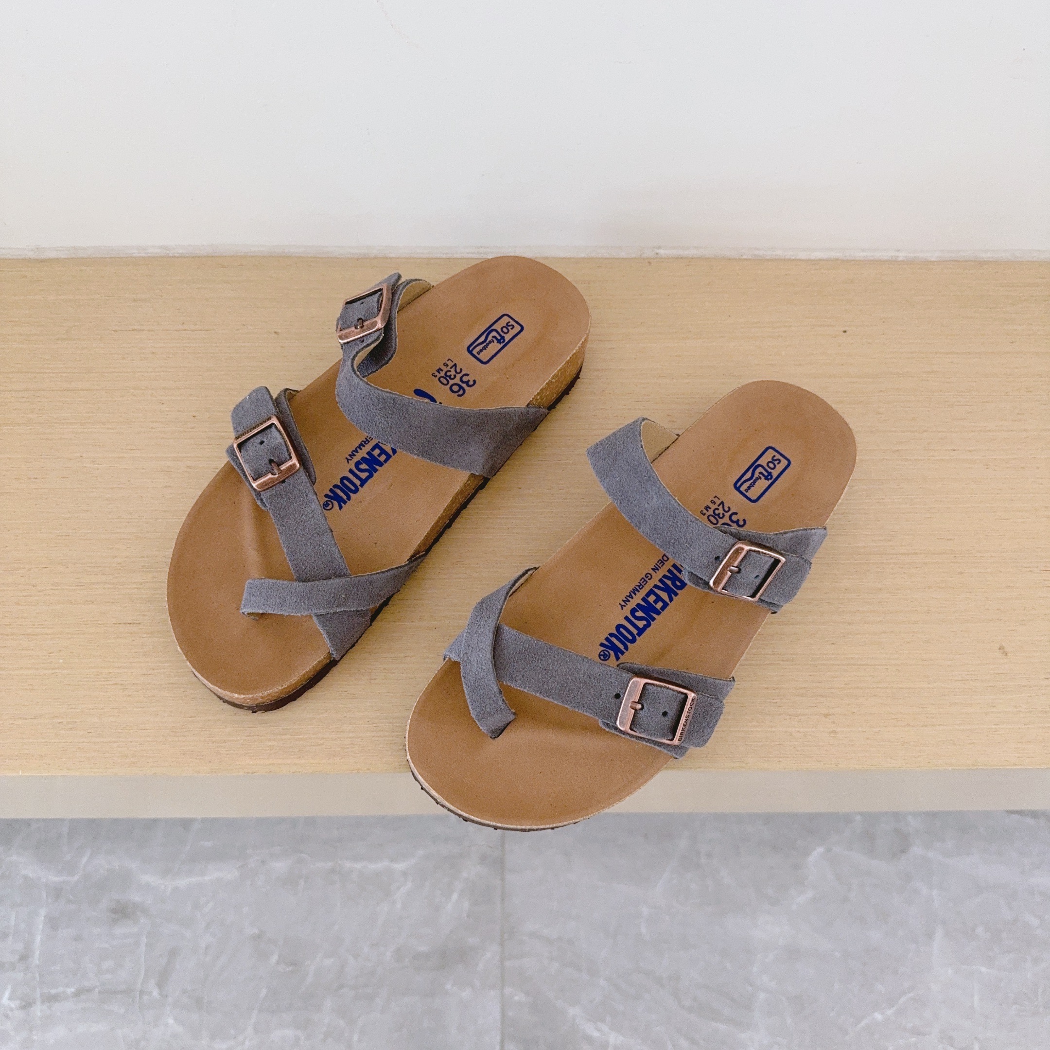 Birken-Style Toe-Post Sandals