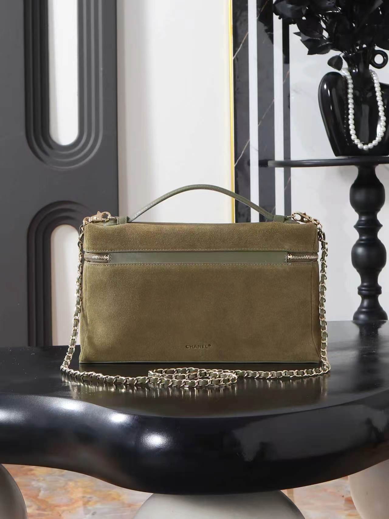 Chanel 26A Vanity with Chain Top Handle