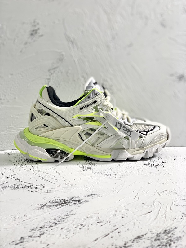 Balenciaga Track 4.0 White Green Sneakers