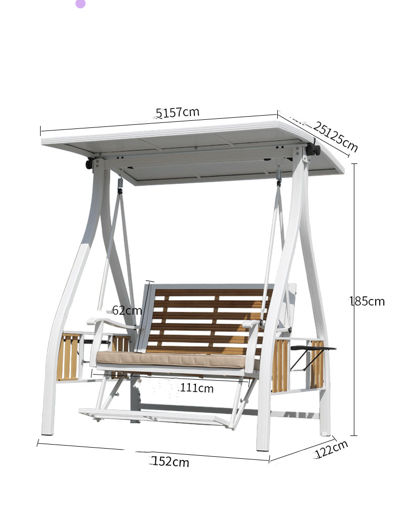 Outdoor swing courtyard rocking chair garden balcony