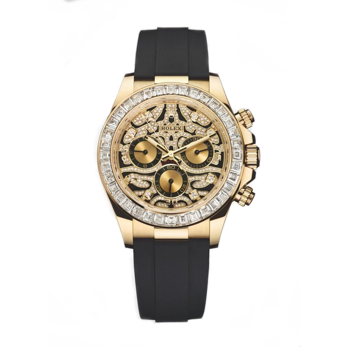 【Super Clone】Rolex Daytona Yellow Gold 