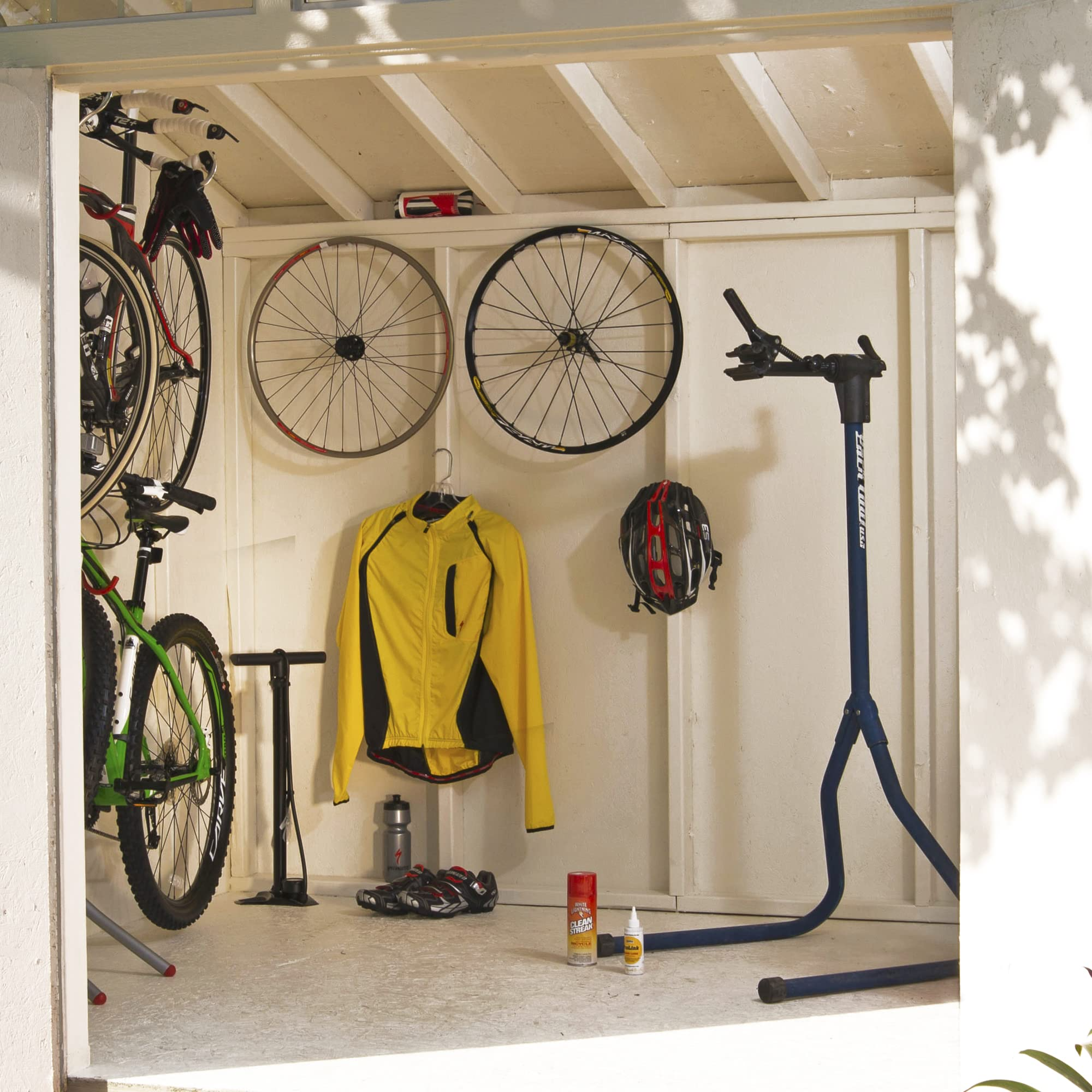 Palisade 12x8 Do-it-Yourself Wooden Storage Shed with Floor