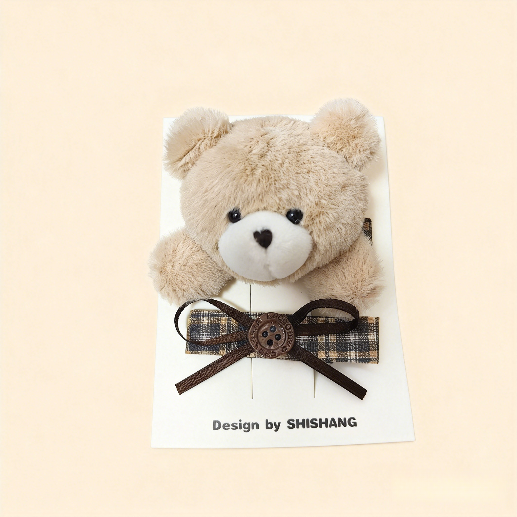 Plush Bear Hair Clip