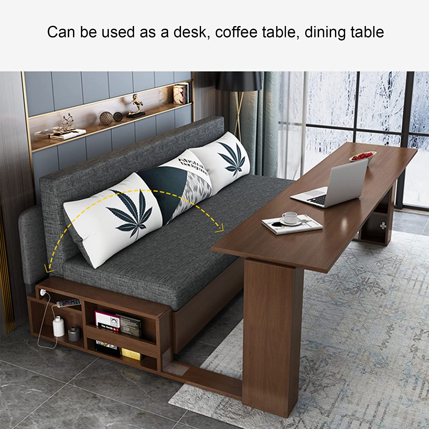 Solid Wood Sofa Bed