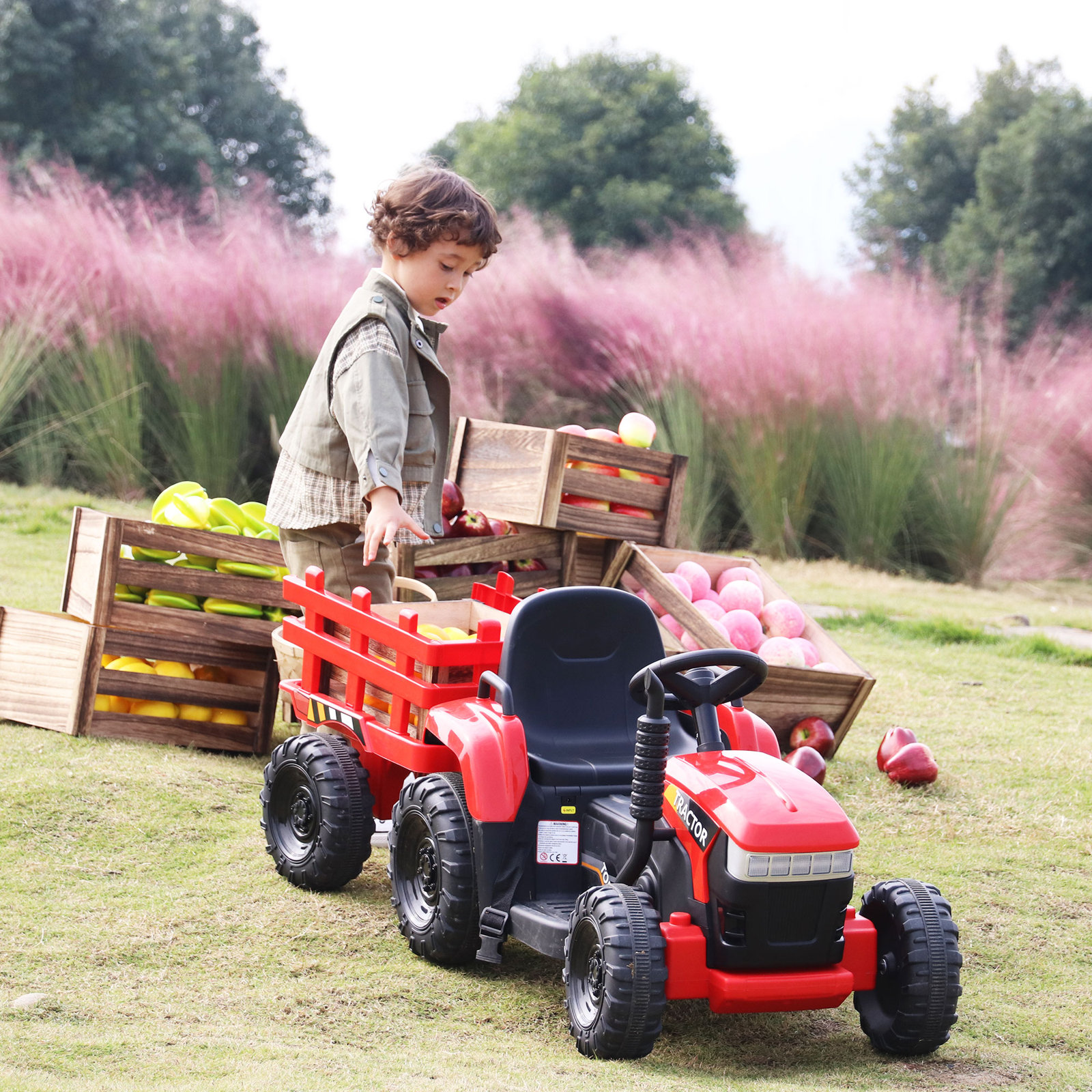 Ride On Tractor Battery Powered Electric Car and Truck