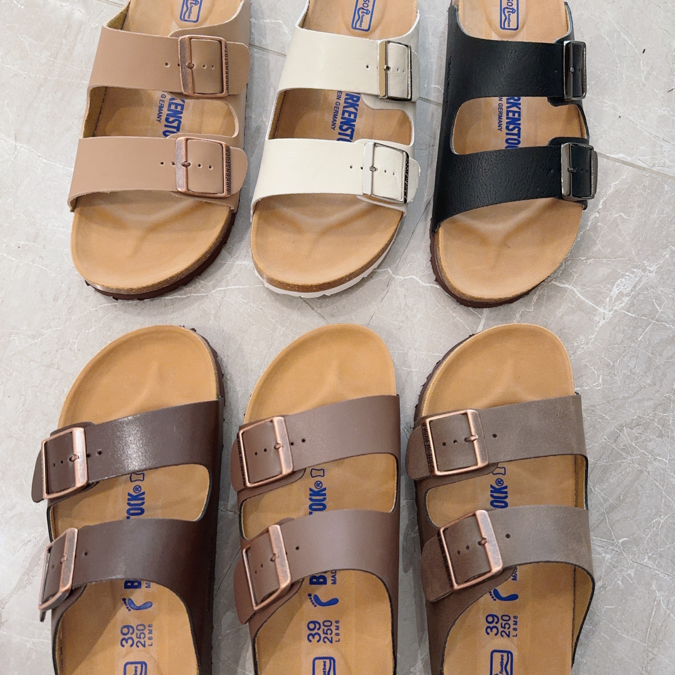 UGG Kids Matte And Gloss Series Birken-Style Two-Strap Sandals Adult And Kids