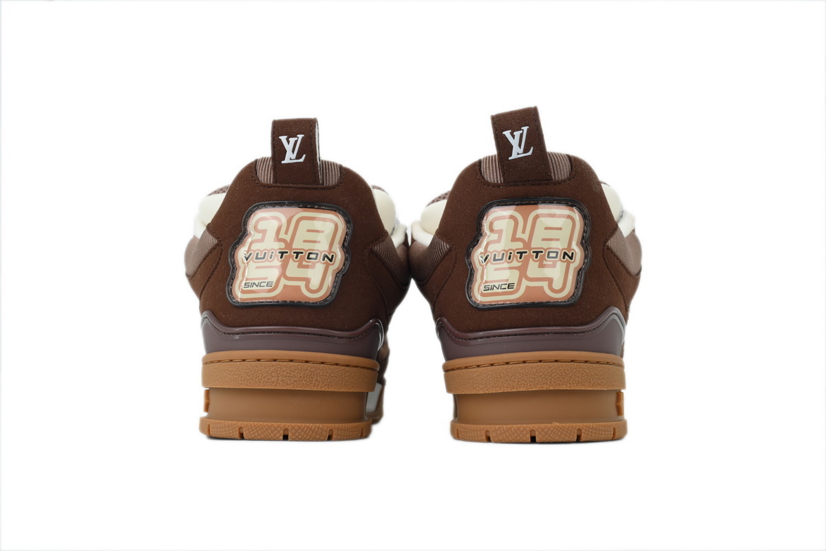 Louis Vuitton LV Skate Sneaker White Coffee
