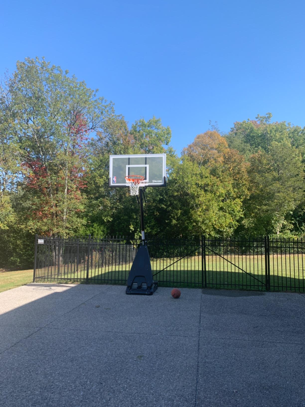 Spalding Ultimate Hybrid Portable Basketball Hoop