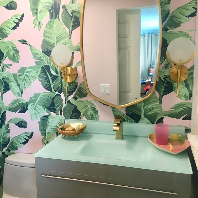 Luco Irregular Metal Wall Mirror