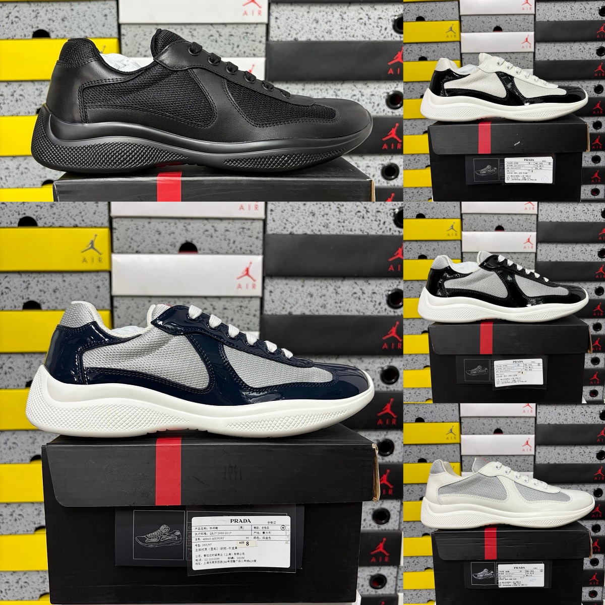Prada America's Cup LR Sneakers