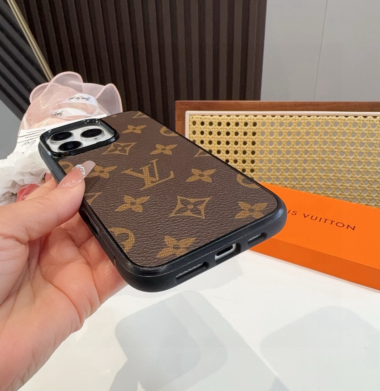 LV Classic Monogram iPhone Case
