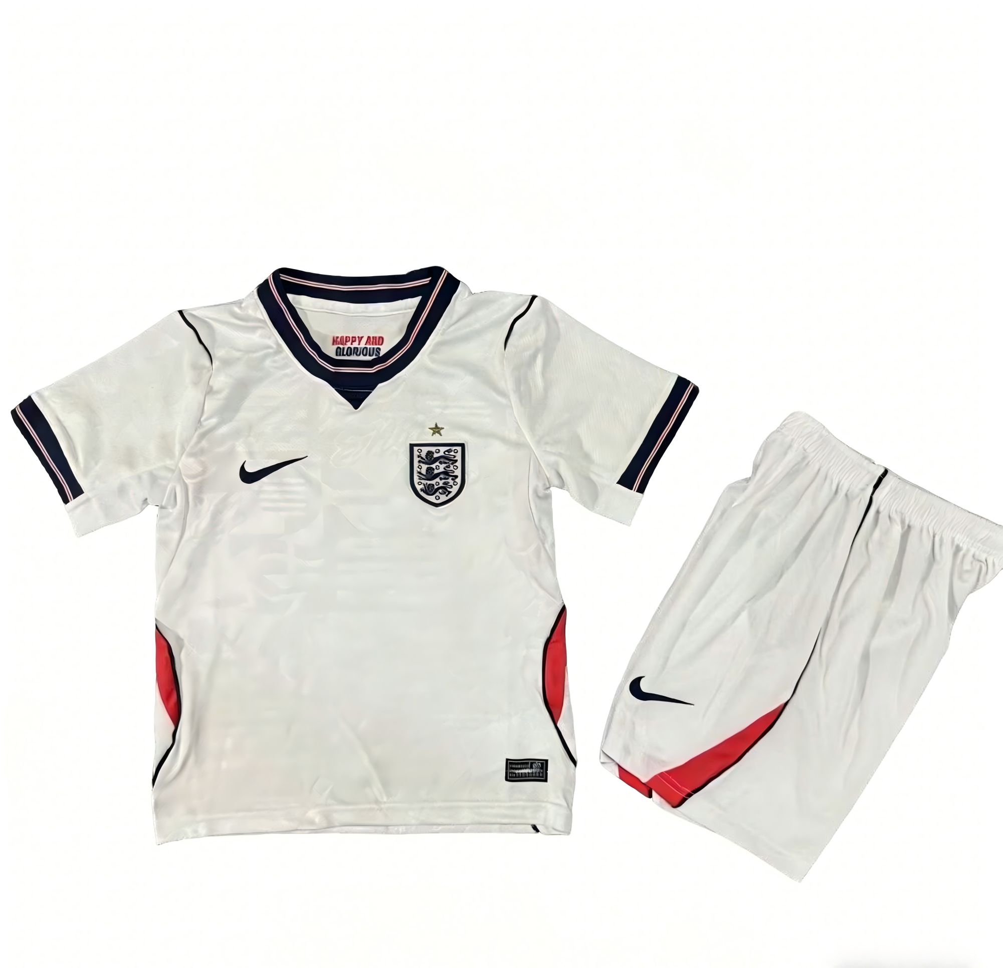 Kids England Home Jersey Kit World Cup 2026