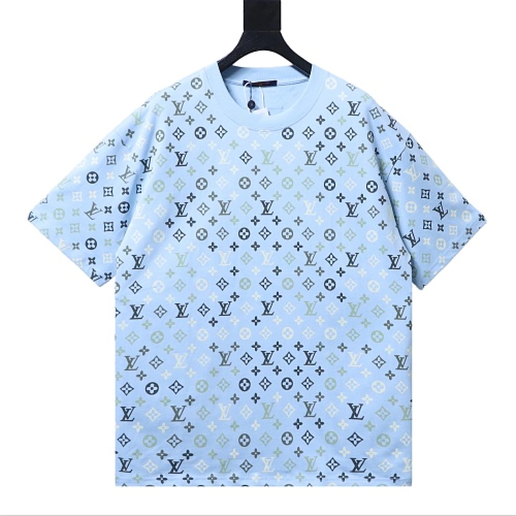 Louis Vuitton Halo Monogram T-Shirt Blue