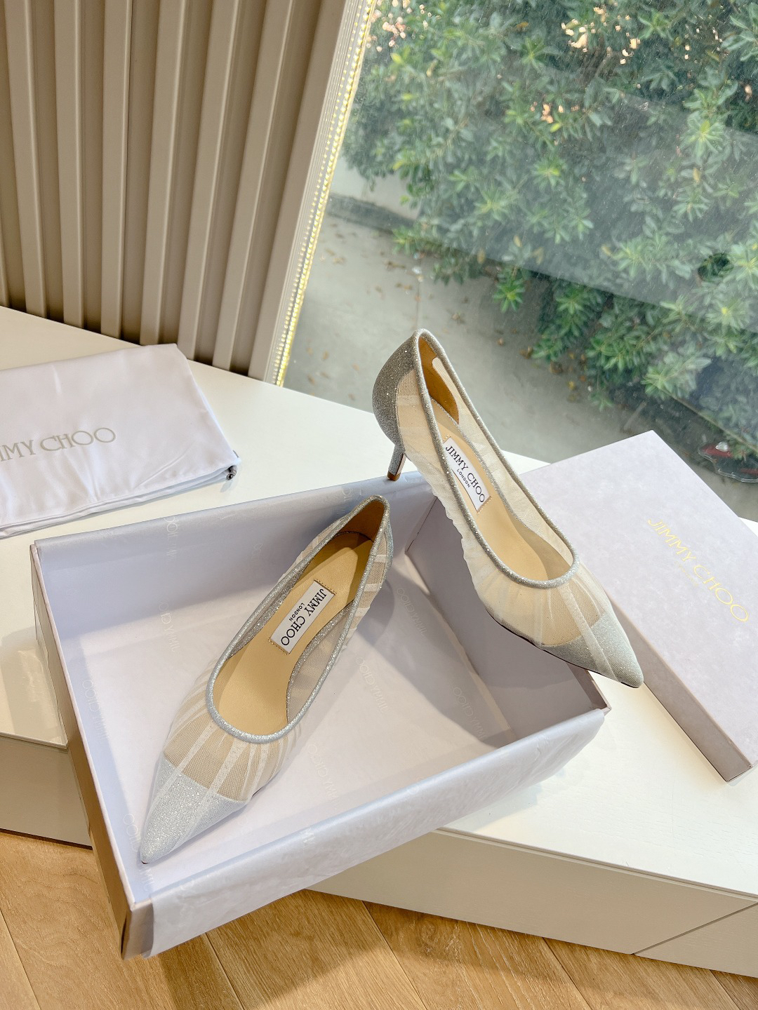 Jimmy Choo LOVE TFG Heels