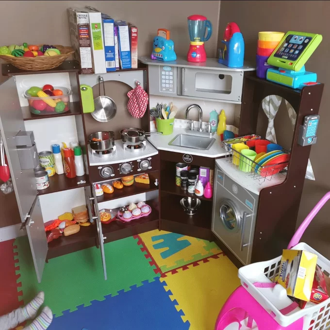 Ultimate Corner Play Kitchen with Lights & Sounds