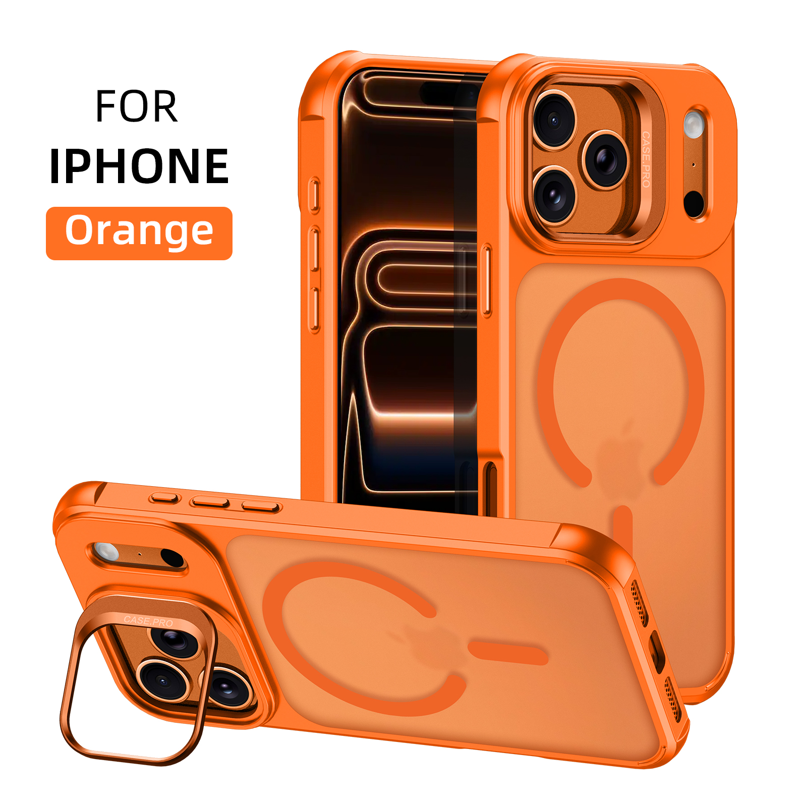 iPhone 17 Pro Protective Case Magnetic - back view