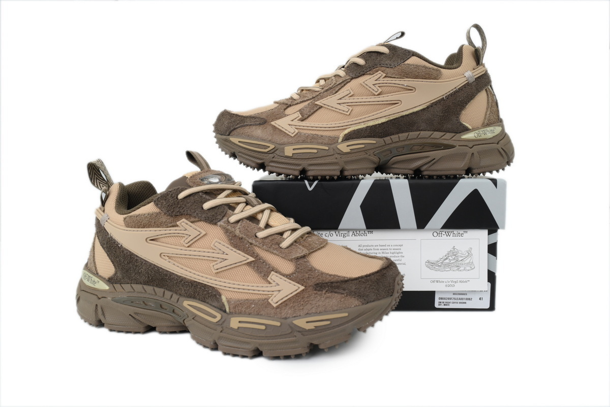 Off-White Be Right Back Coffee Brown OWIA28F 25LEA001 0062