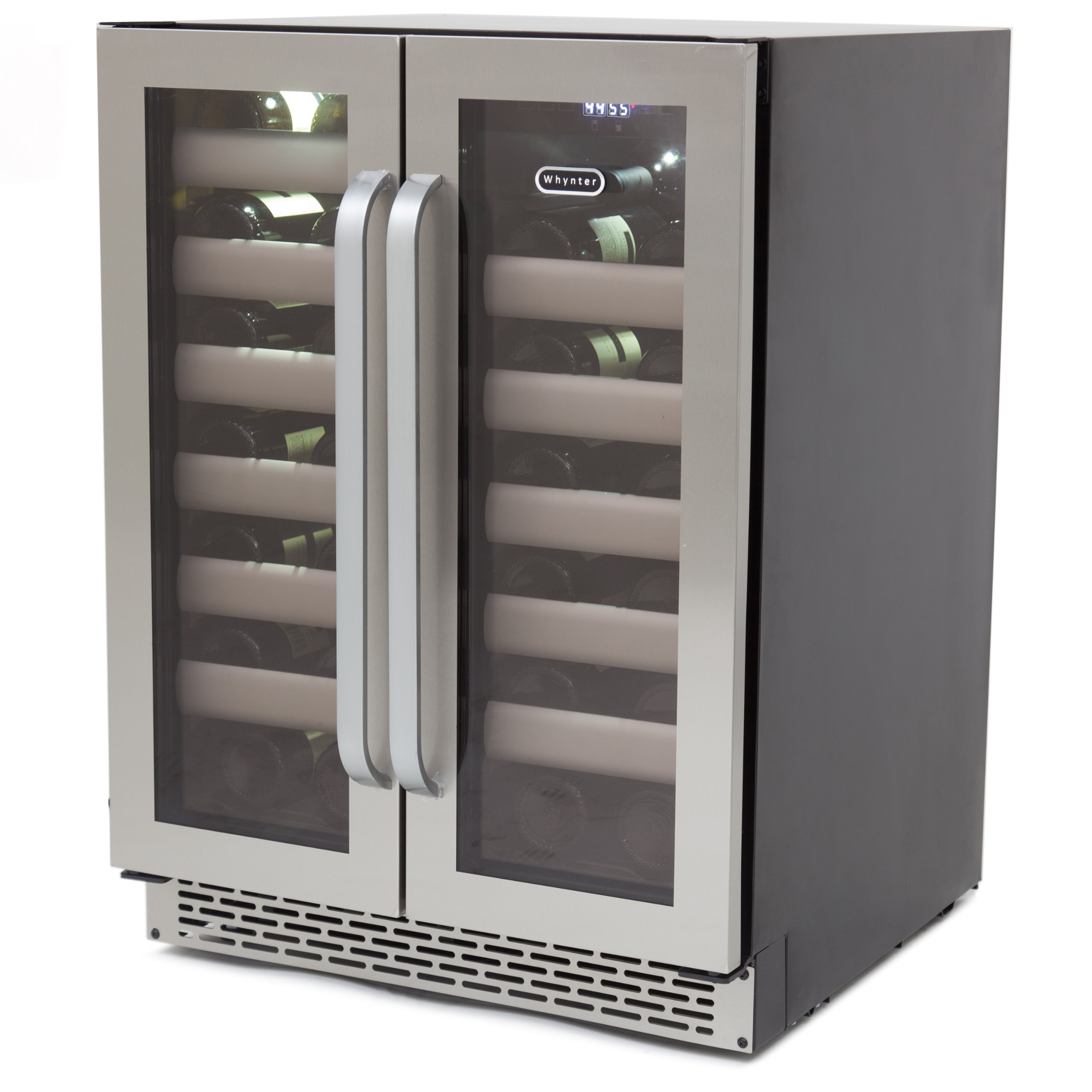 Whynter BWR-401DS 40 Bottle Stainless Steel Dual Zone Built