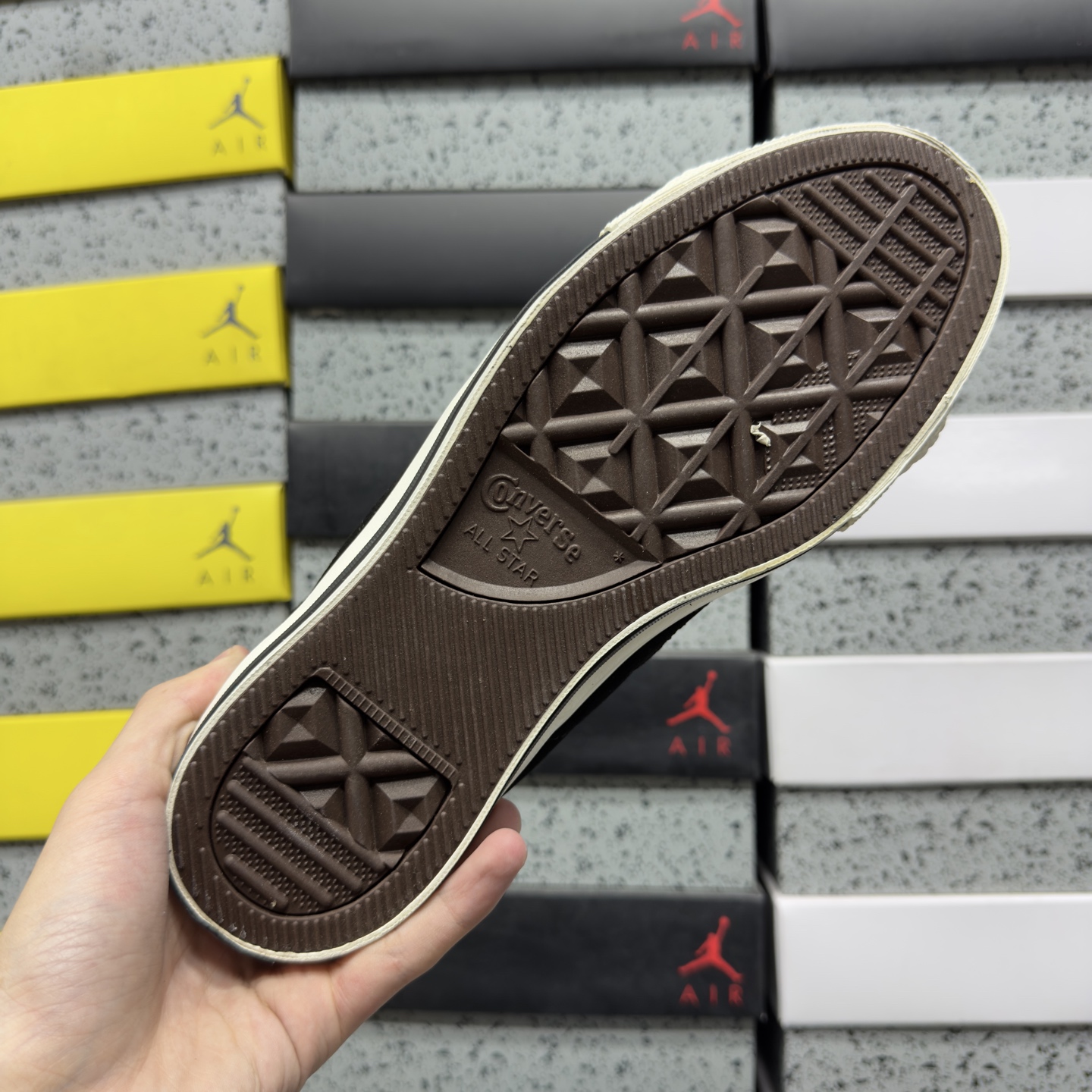 Converse Black Logo Platform