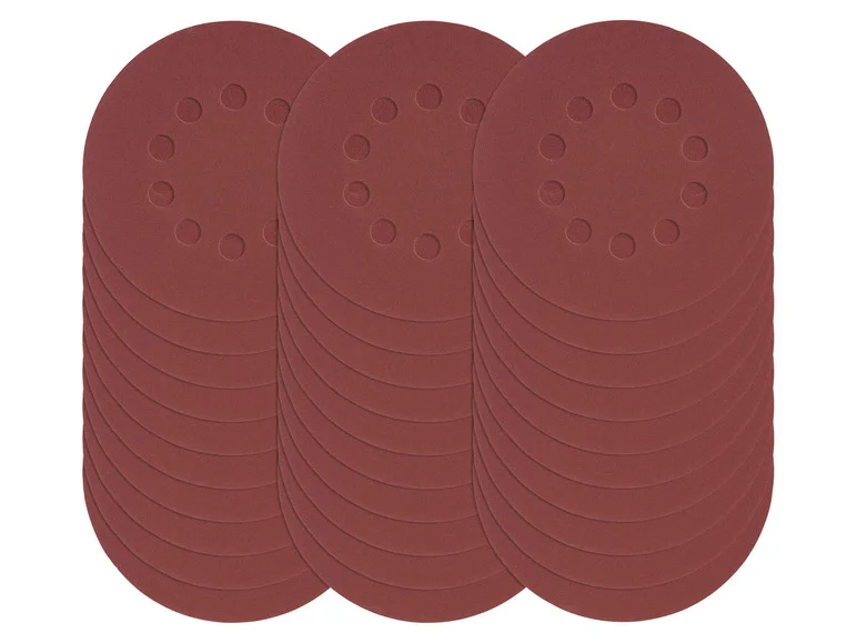 PARKSIDE® Set de feuilles abrasives, pour meuleuses excentriques