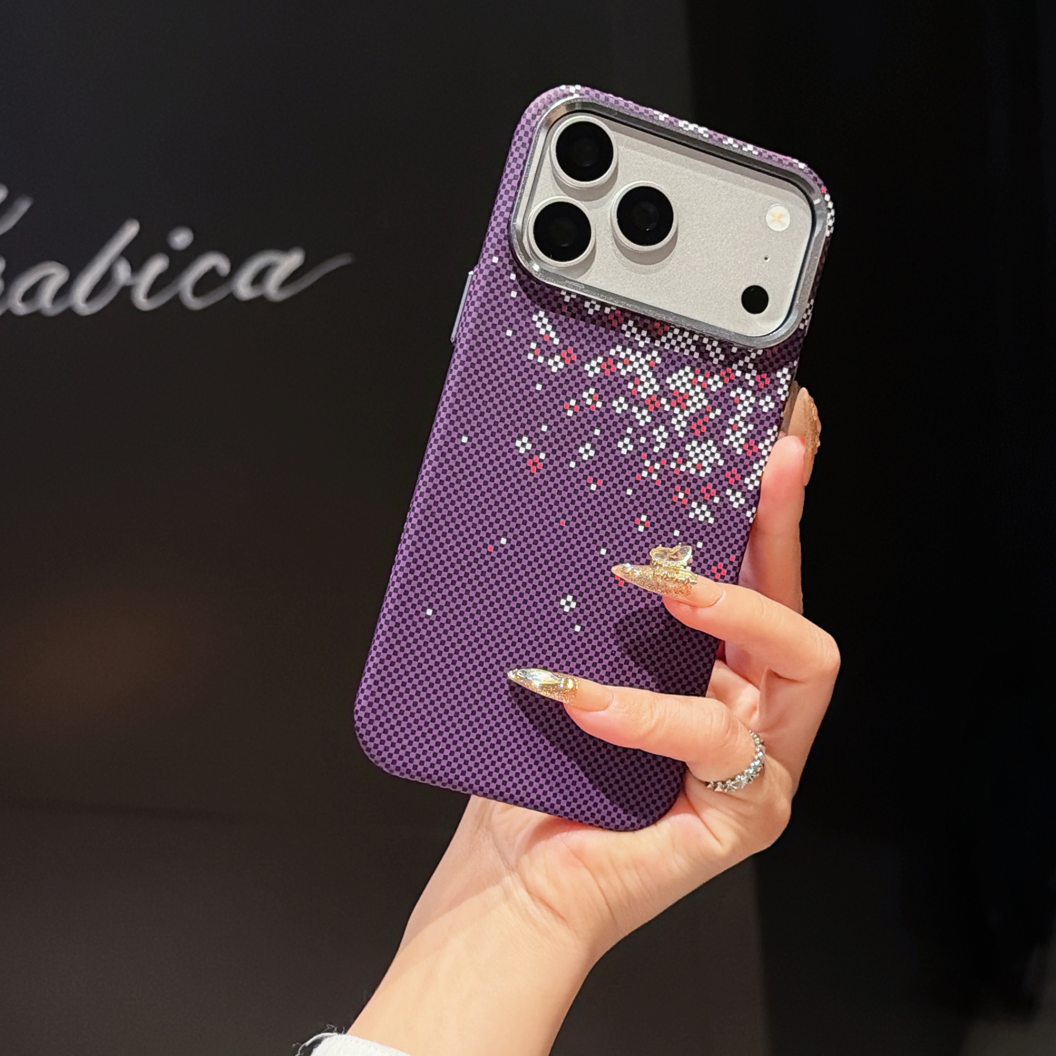 iPhone 17 Pro Max Protective Case Magnetic - back view