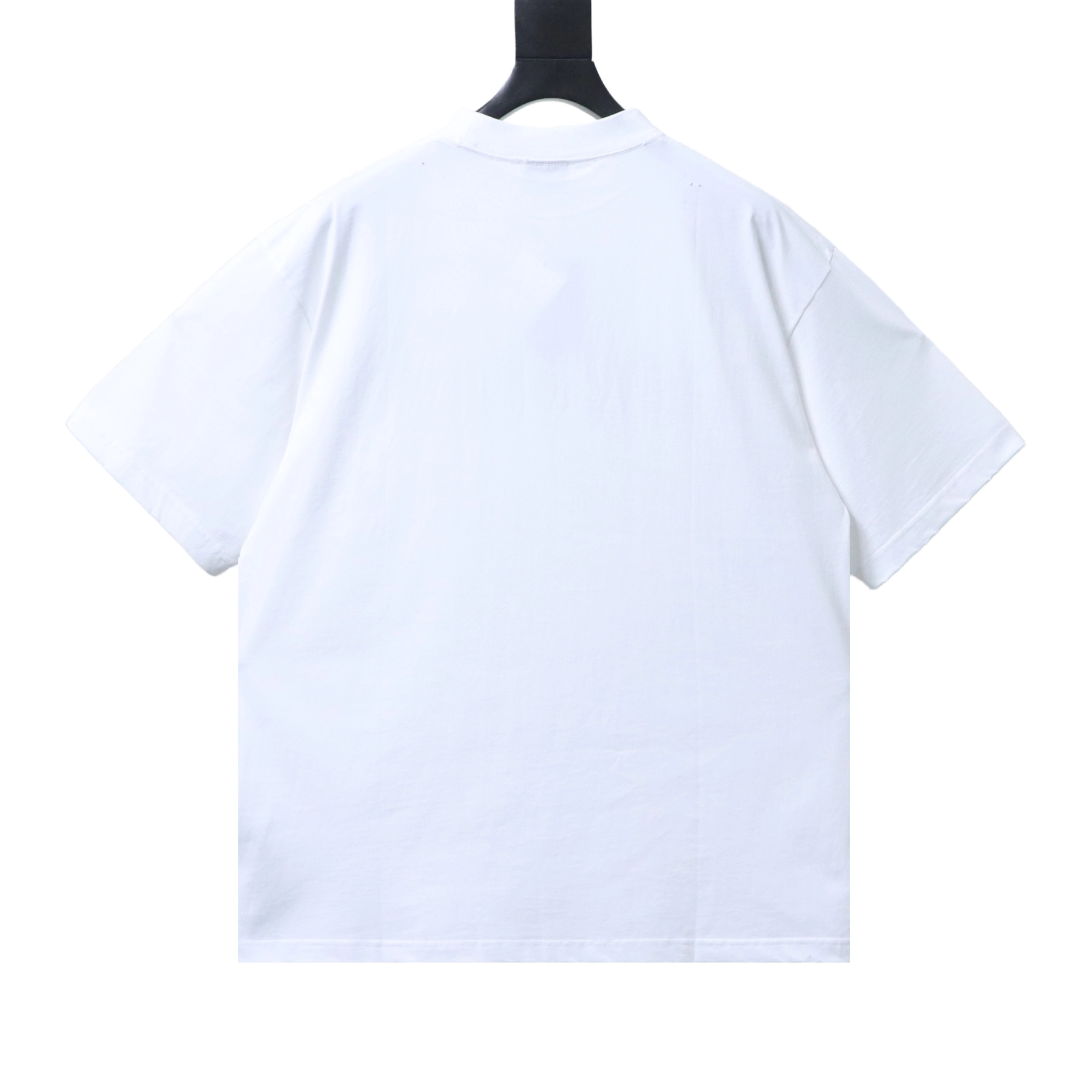 Balenciaga Glossy Double-Layer Pleated Tape T-Shirt