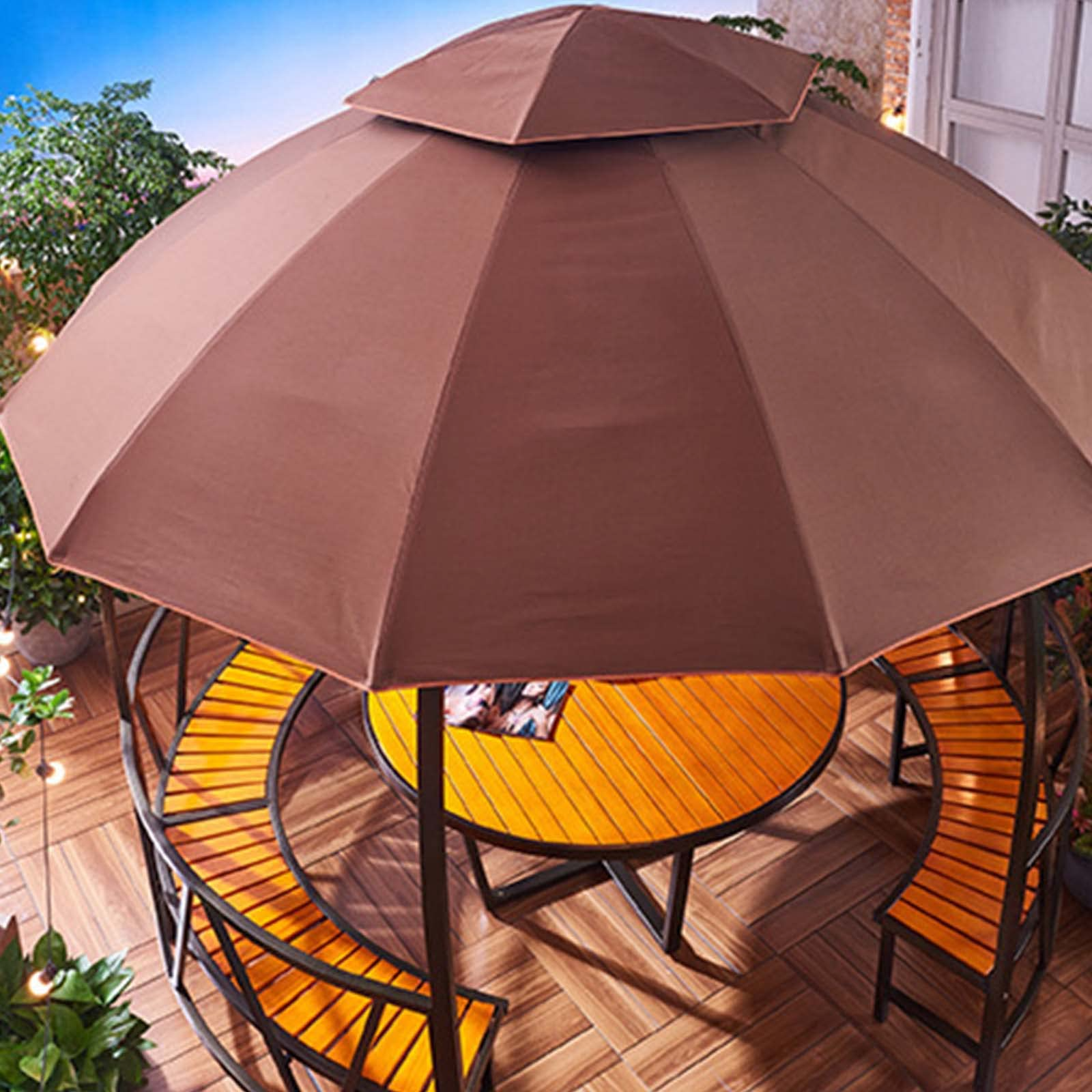 Double Top Gazebos for Gardens