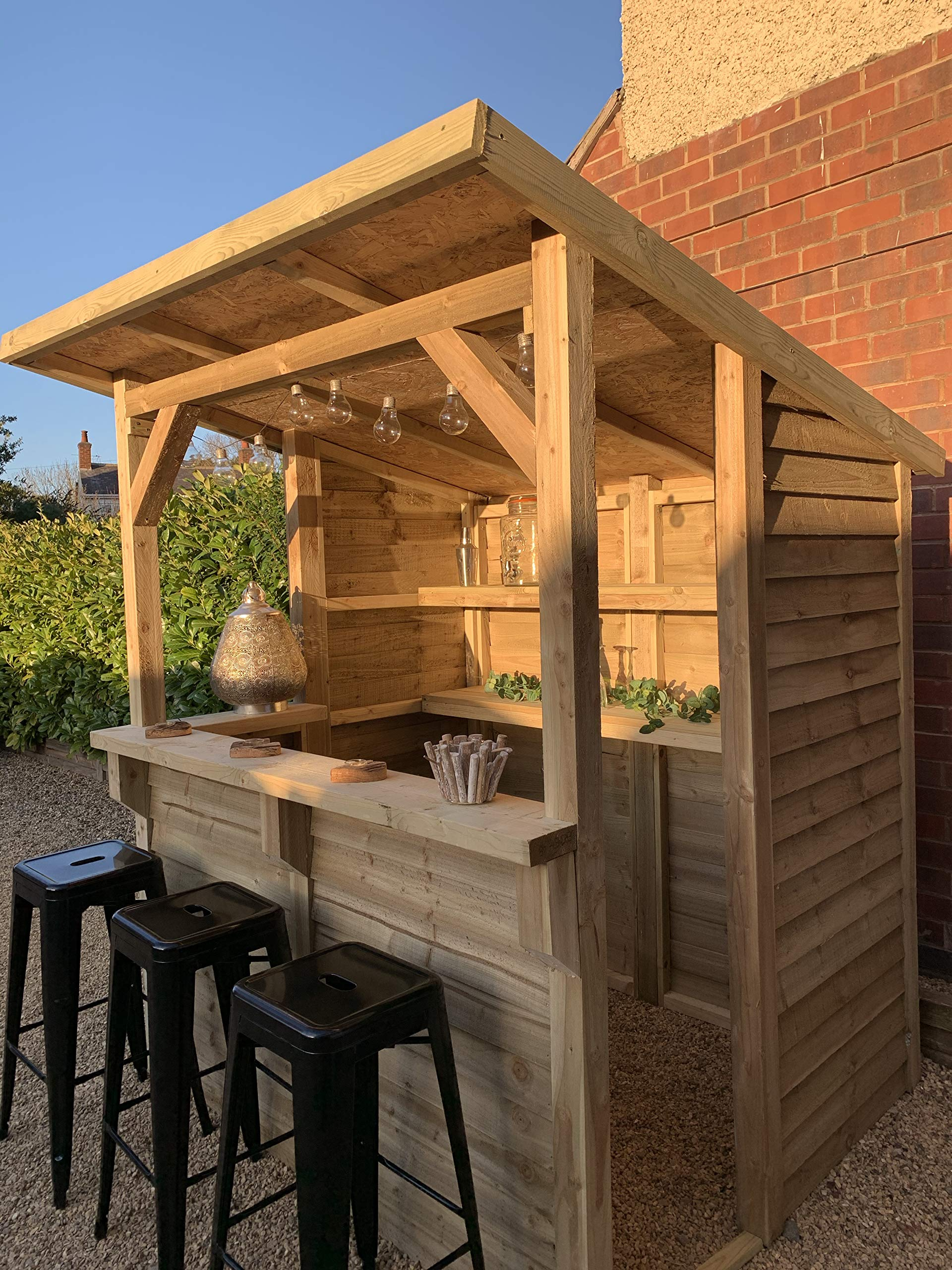 Wooden Garden Bar
